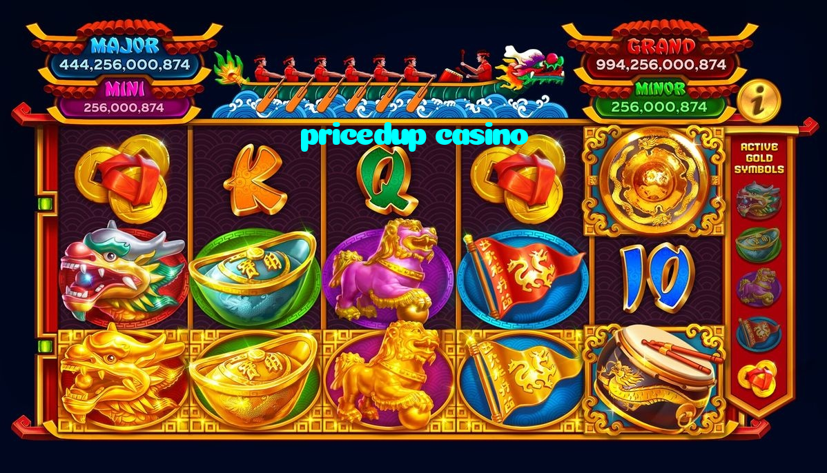 pricedup casino casino presented on mobile device in Pakistan with slots and live games
